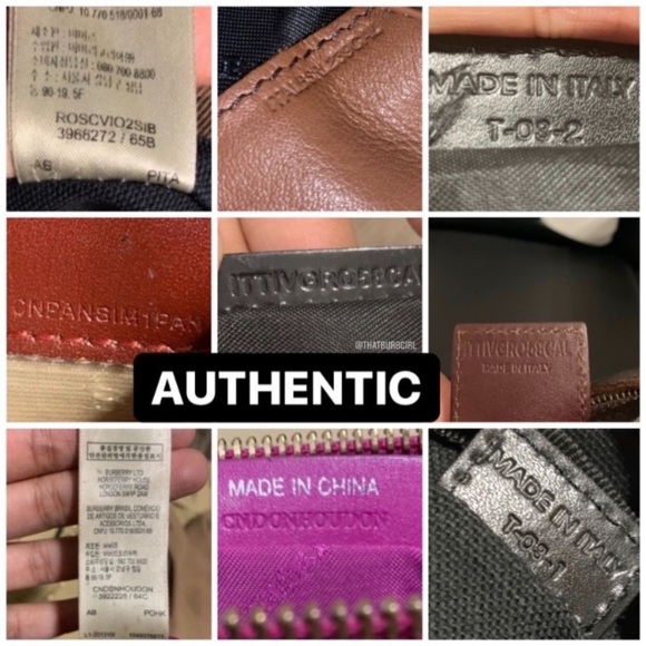 LEARN HOW TO AUTHENTICATE BURBERRY - Picture 13 of 16
